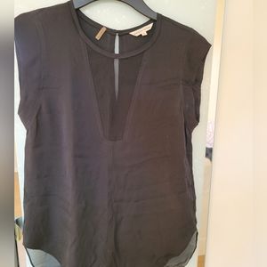 Rebecca Taylor black top.